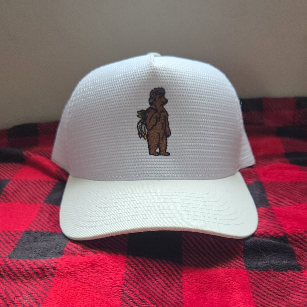 Morgan Wallen White Norris Bear Hat